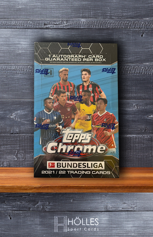 Topps Chrome Bundesliga Soccer 2021/22 - Hobby Box