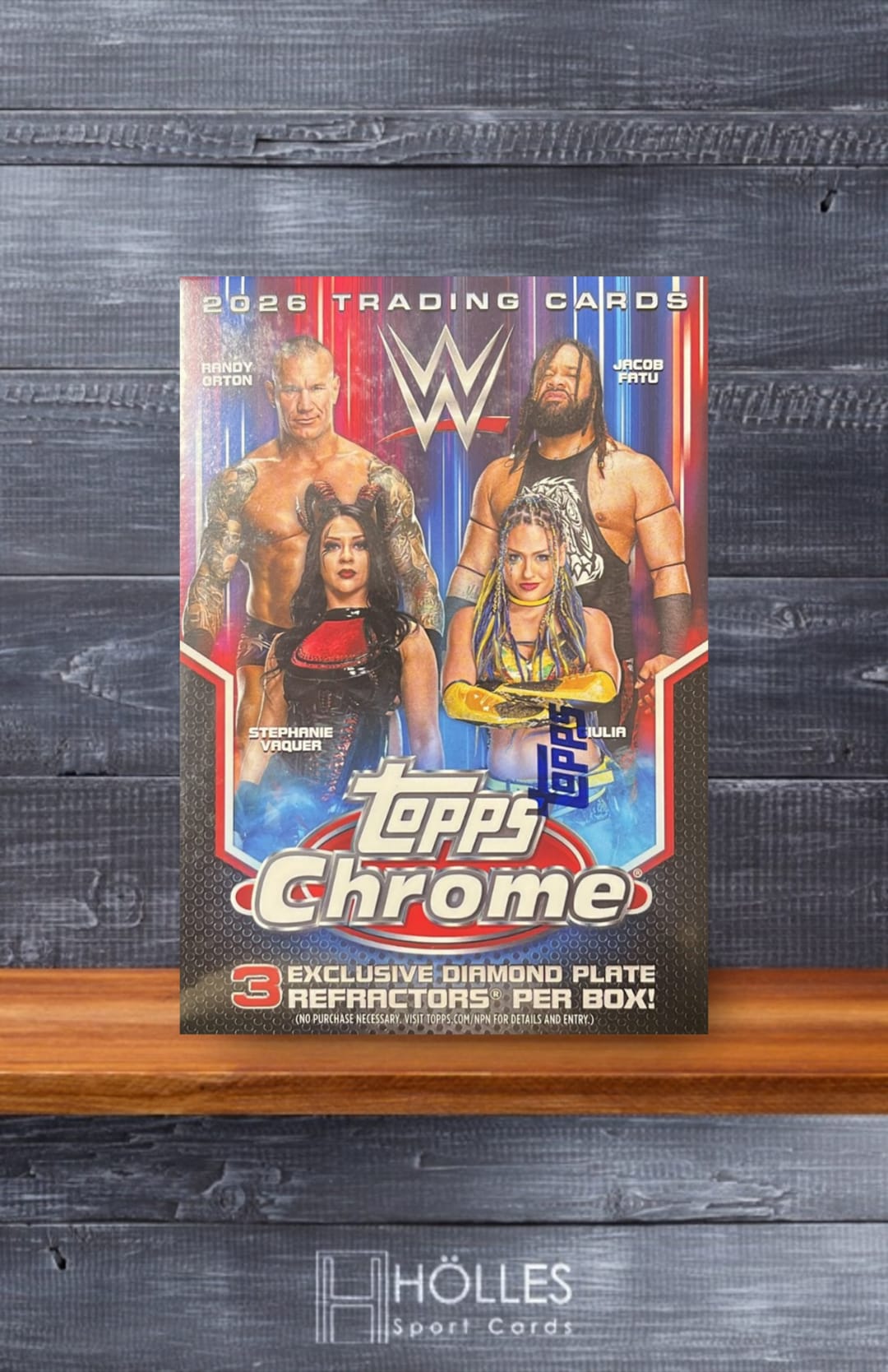 Topps Chrome WWE Blaster 2026