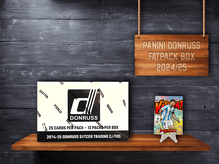 PANINI Donruss Soccer Cards Fatpack Box 2024/25