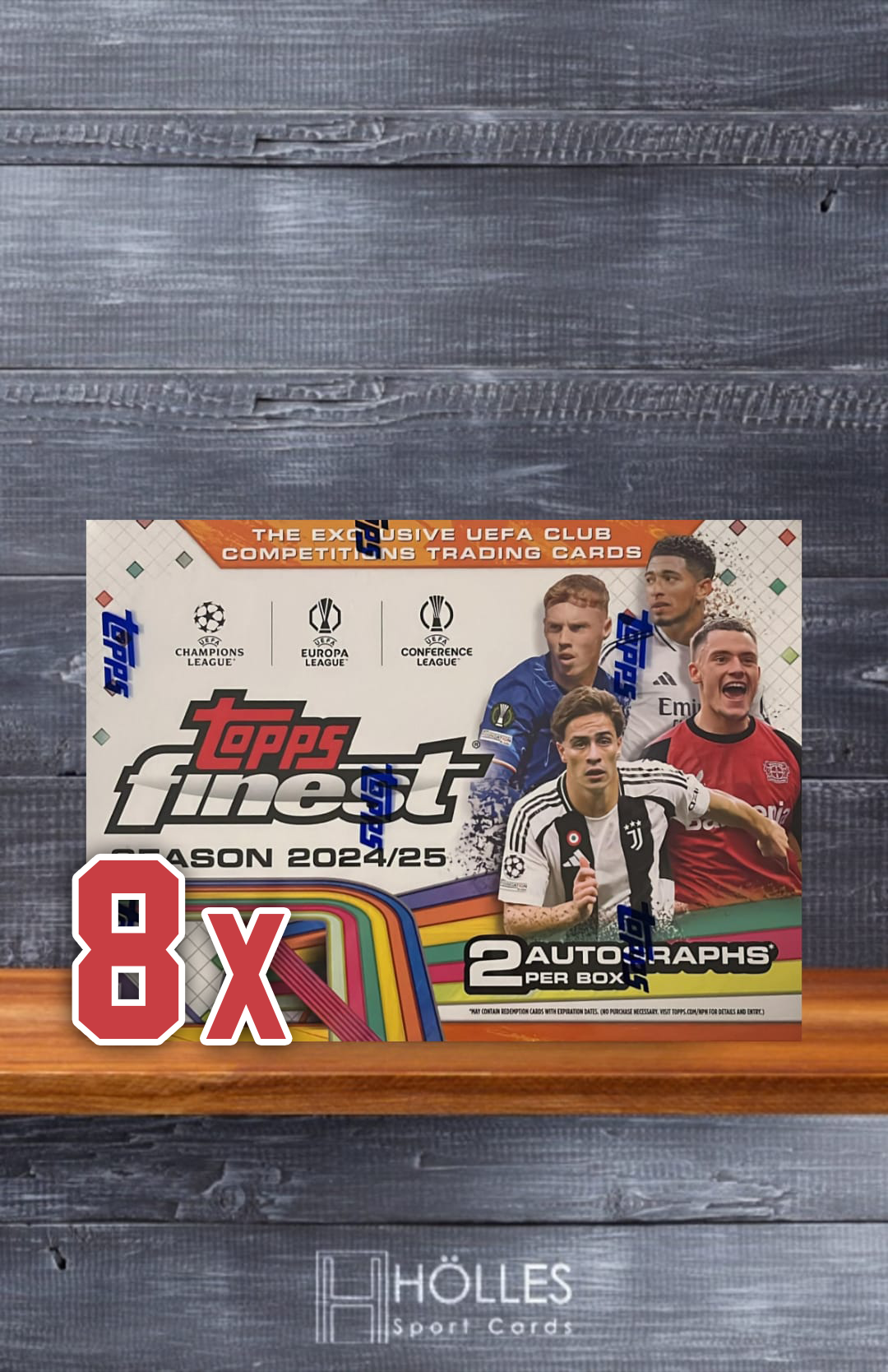 📦CASE (8 Boxen) - Topps Finest UCC Hobby Box 24/25