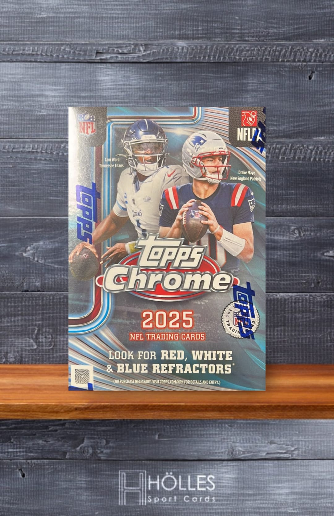 Topps Chrome NFL Football Blaster 2025