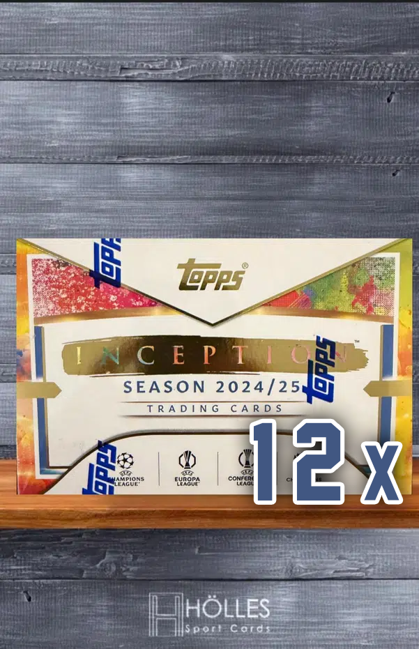 📦CASE (12 Boxen) - Topps UCC Inception Soccer 24/25