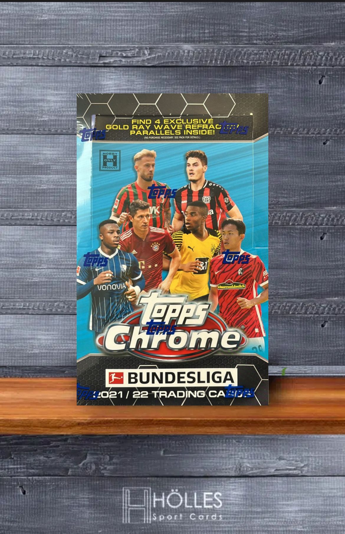 Topps Chrome Bundesliga Soccer Hobby Box 2021/22 (LITE)