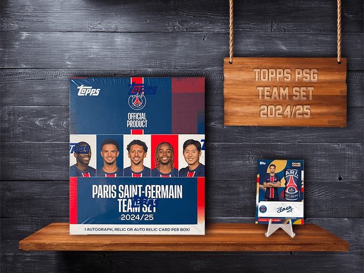 TOPPS Paris Saint Germain Team Set 2024/25