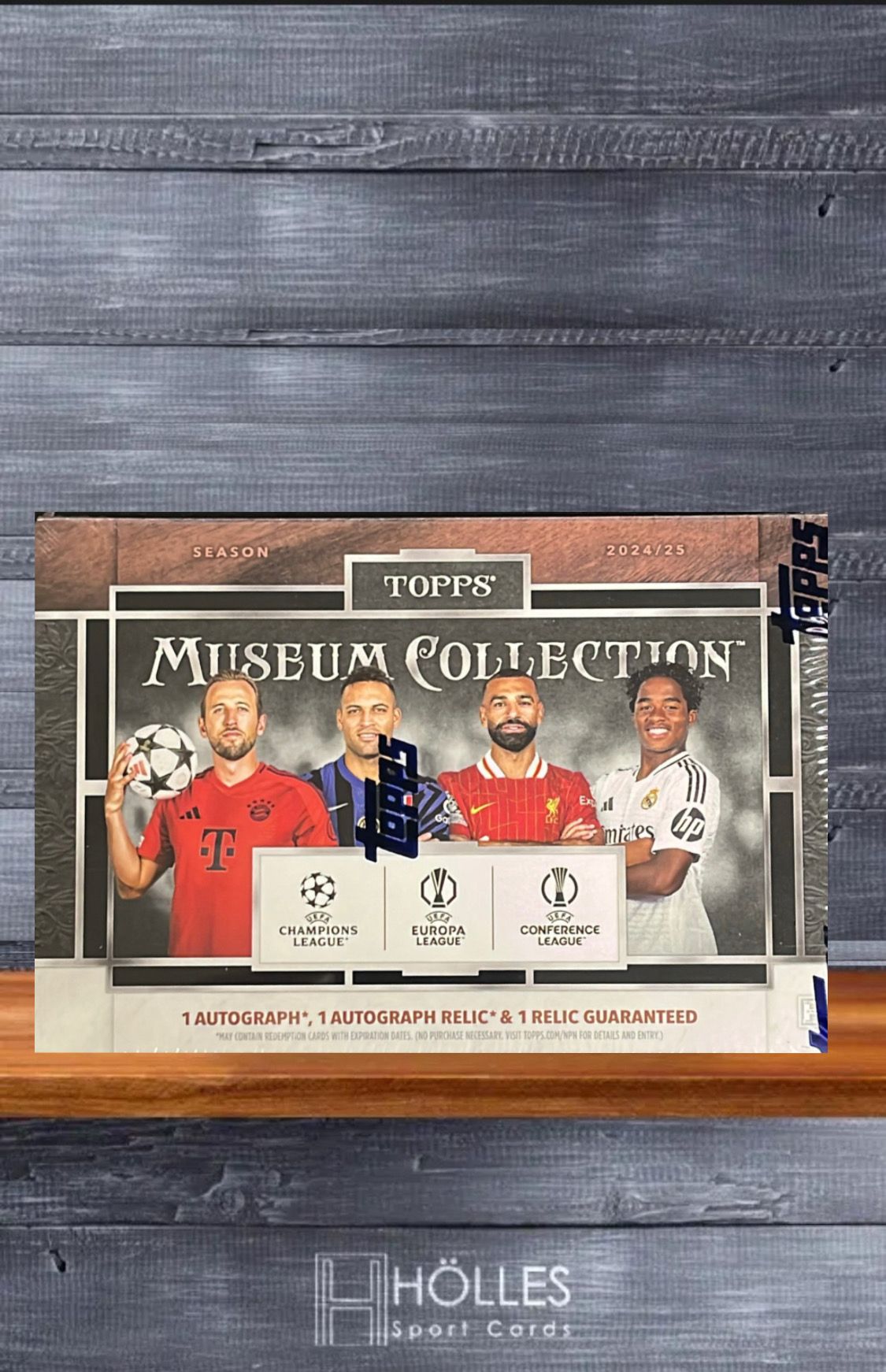 Topps Museum Collection UEFA Club Competition Soccer Cards 2024/25 - Hobby Box