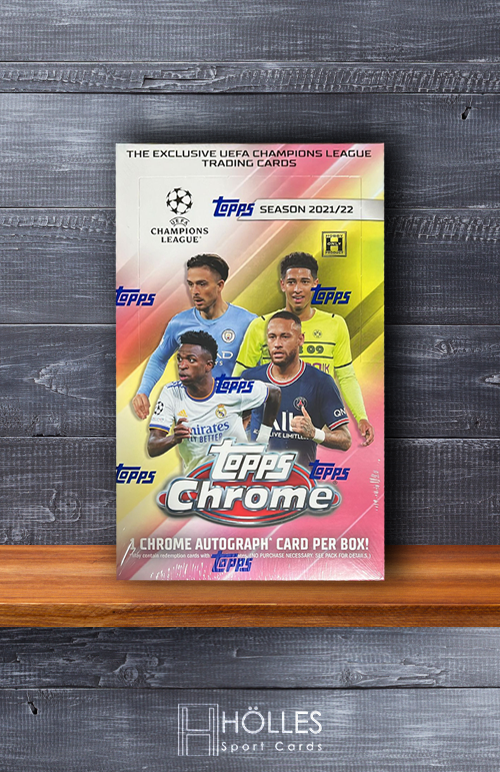 Topps UCL Chrome Hobby Box 2021/22