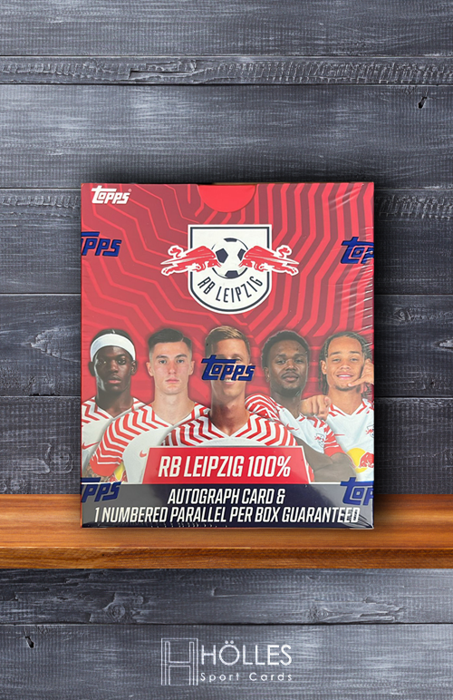 TOPPS RB Leipzig Team Set 23/24 (1 Auto +1 nummerierte mit Glück Patch)  
