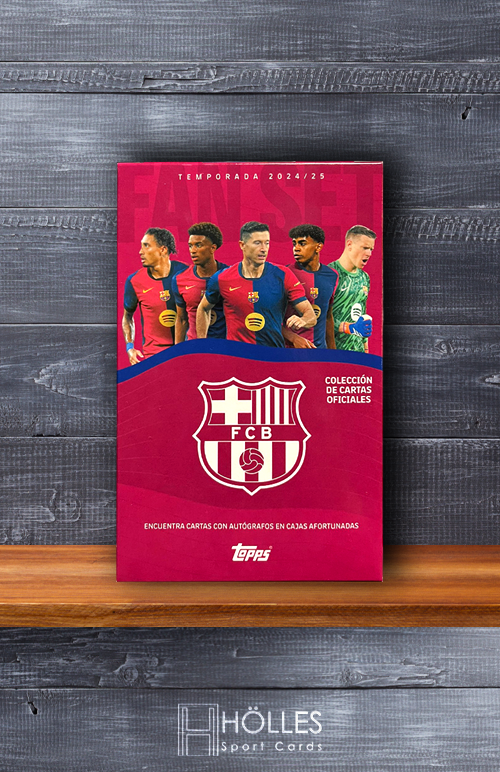 Topps FC Barcelona Official Soccer Cards Box 2024/25 - Fanset