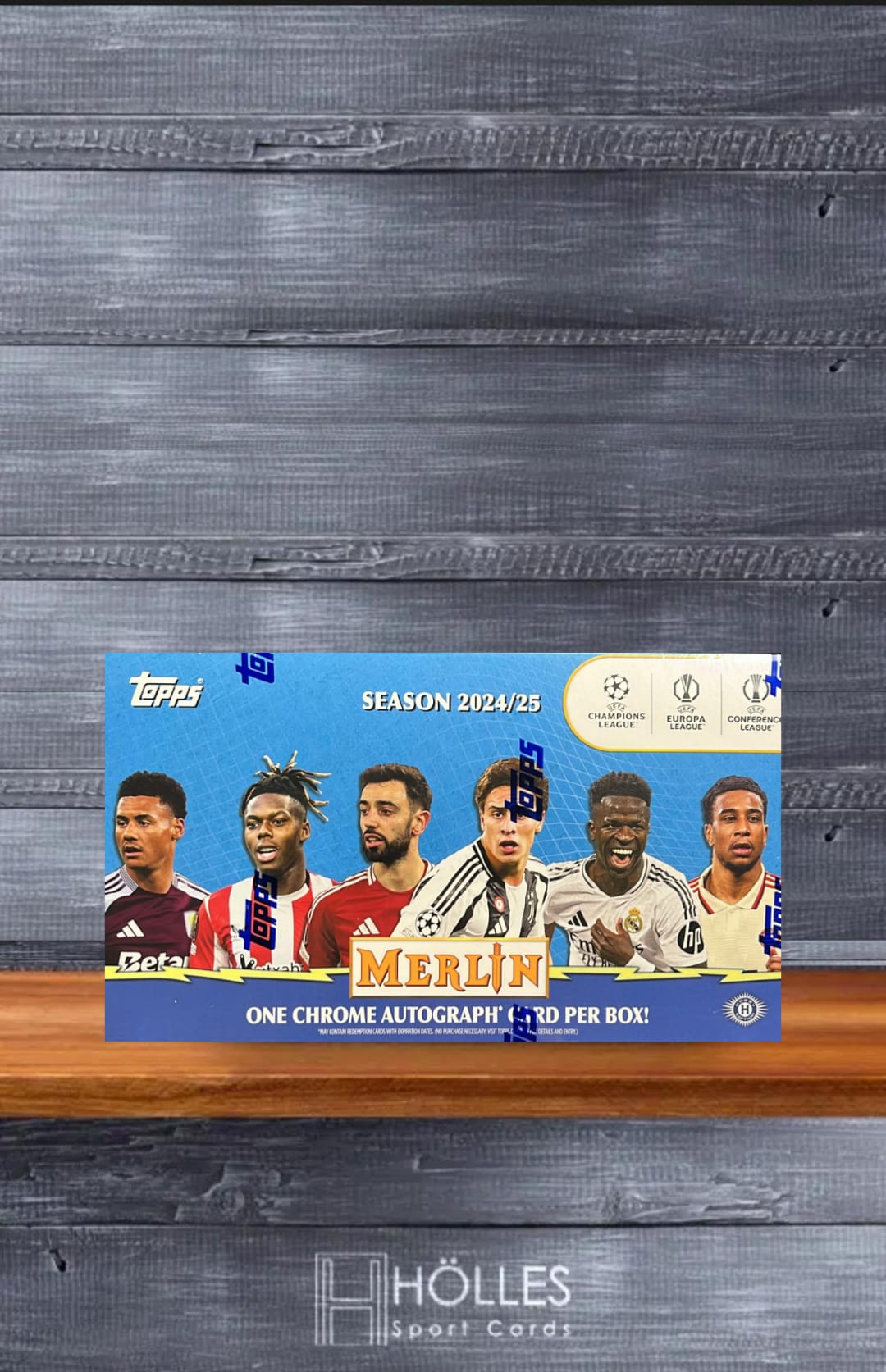 Topps Merlin UEFA Club Competitions Soccer Cards 2024/25 - Hobby Box