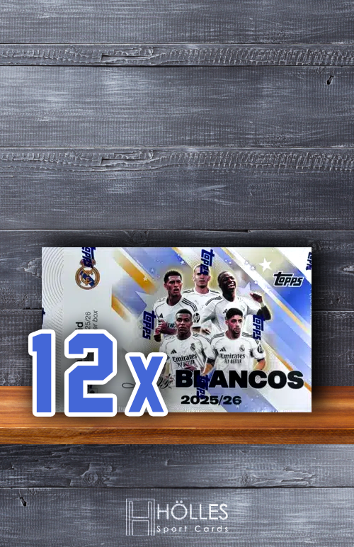 📦CASE (12 Boxen) - Topps Real Madrid Los Blancos 25/26