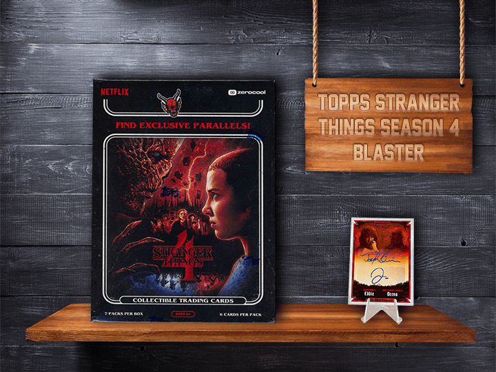 Topps Stranger Things Season 4 Blaster Box 2023