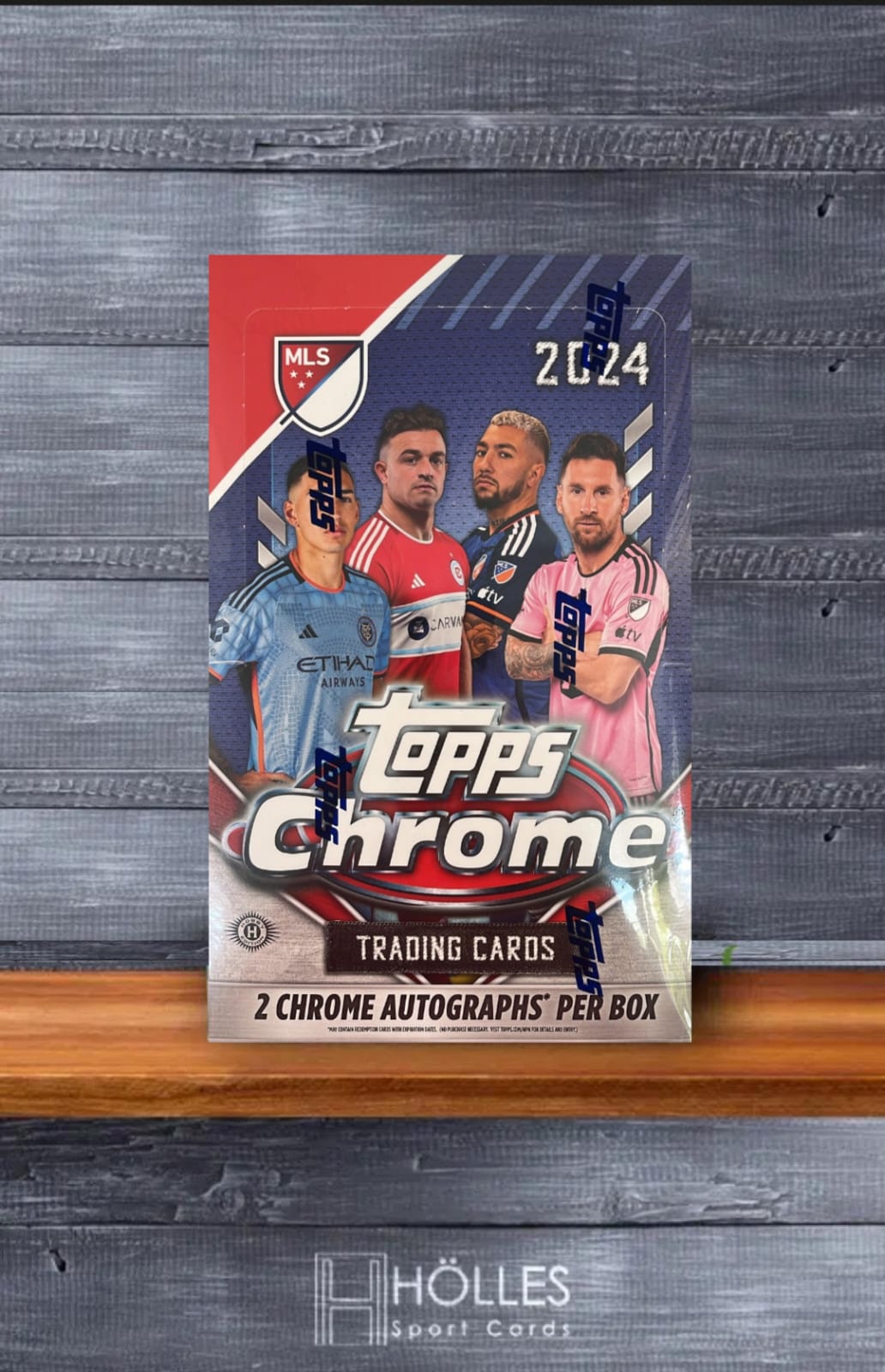 Topps Chrome Major League Soccer Hobby Box 2024