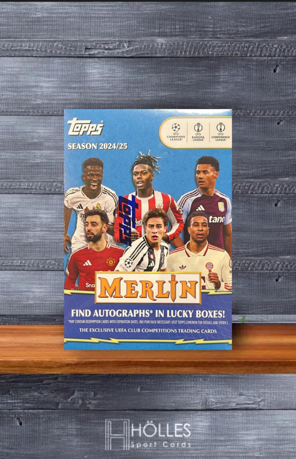 Topps Merlin UEFA Club Competitions Soccer Cards 2024/25 - Blaster Box