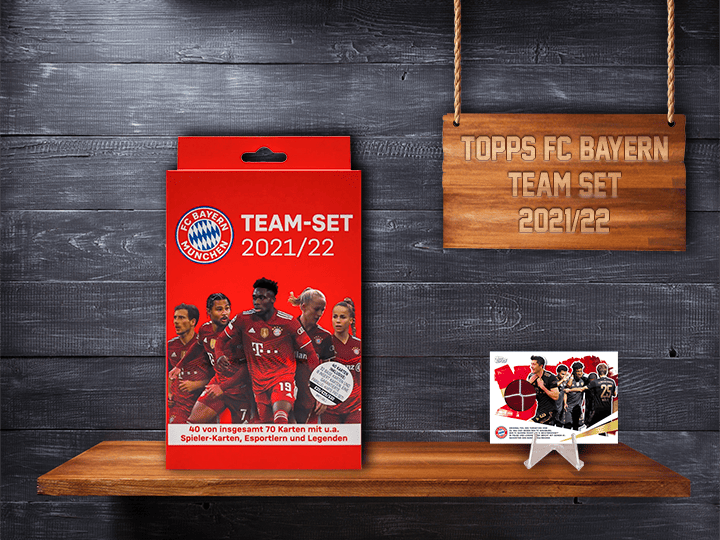 TOPPS FC Bayern München Official Team Set 2021/22