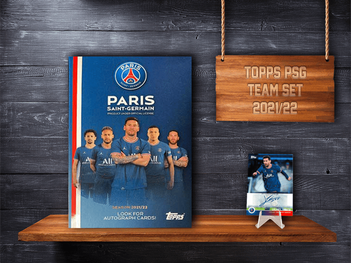 TOPPS Paris Saint-Germain Official Team Set 21/22